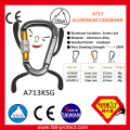 Hot Selling Screw Lock Aluminum Alloy Carabiner With Ce Certificate